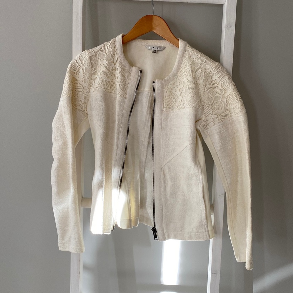 Lace blazer